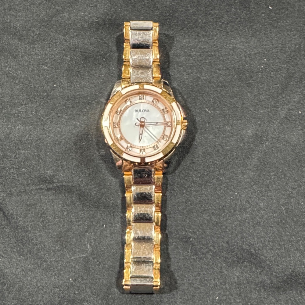 Bulova Gold and Silver Watch